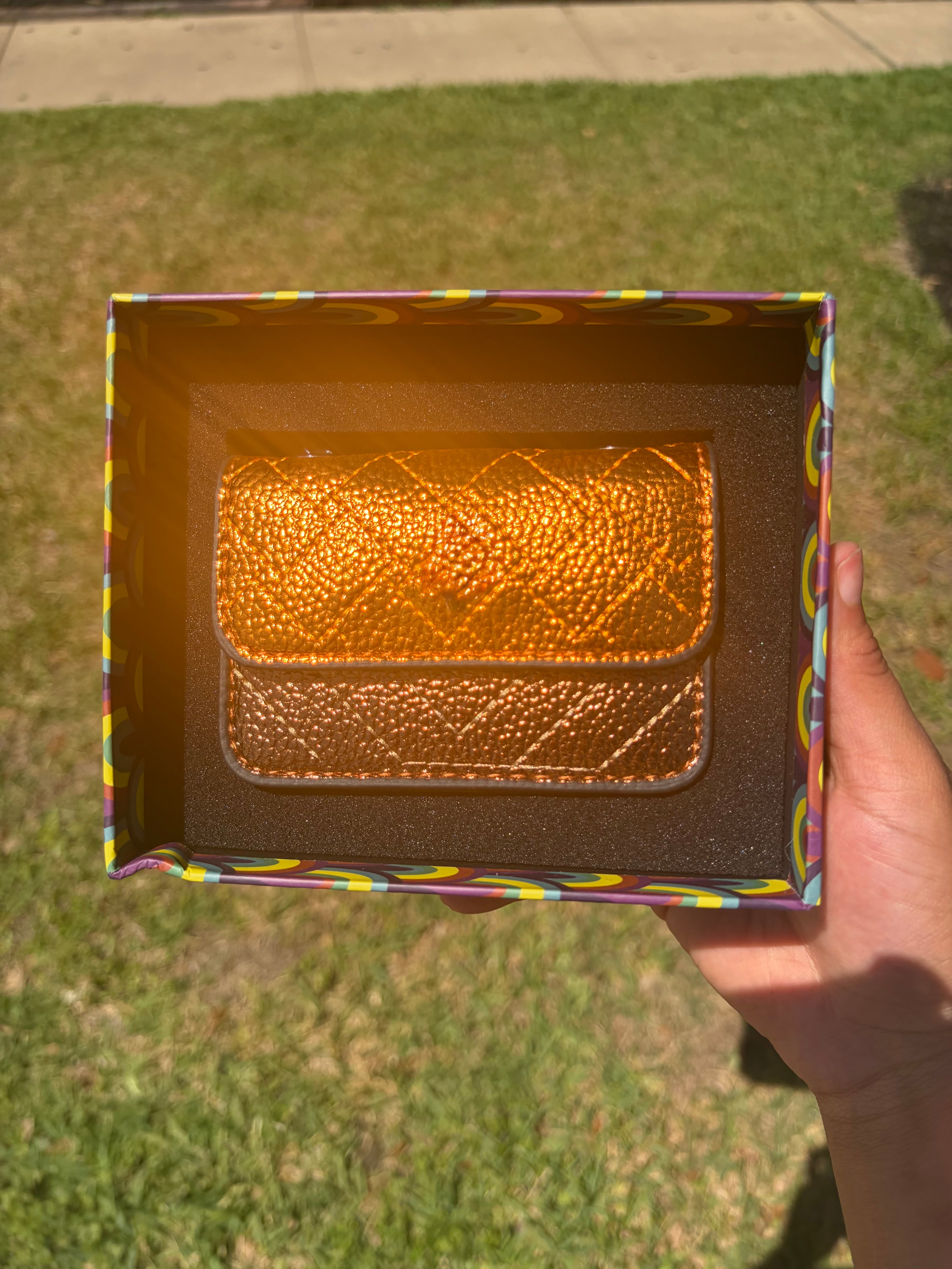 Mini Quilted Chain Bag